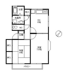 チェリー湘南の物件間取画像